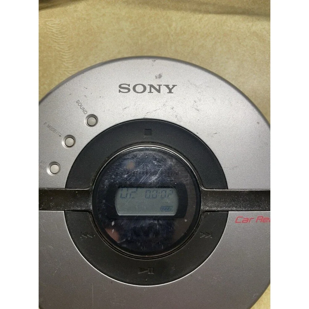 Sony silver cd